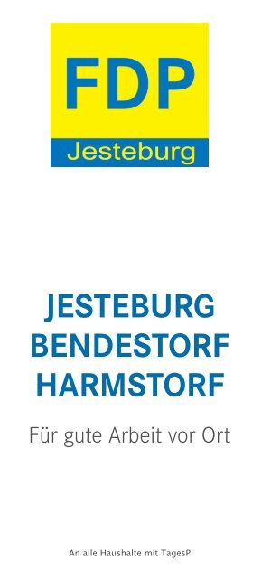 JESTEBURG BENDESTORF HARMSTORF
