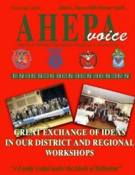 AHEPA Voice Winter 2008 [PDF] - AHEPA District 5