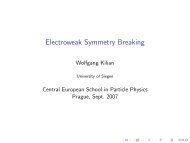 Electroweak Symmetry Breaking