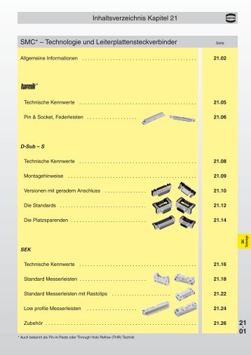 21. 01 SMC* â Technologie und ... - Harting