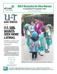 June 2012 - Girl Scouts San Diego