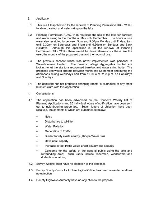 Planning Applications - Runnymede Borough Council