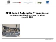 ZF 8 Speed Automatic Transmission - MOTOR Information Systems