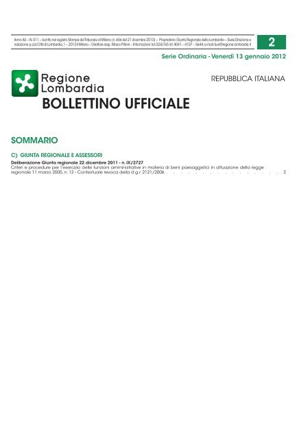 Criteri e procedure - Comune di Desenzano del Garda