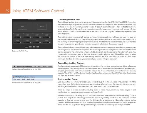 Blackmagic ATEM Manual - Concept Music Art