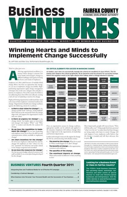 Winning Hearts and Minds to implement Change successfully