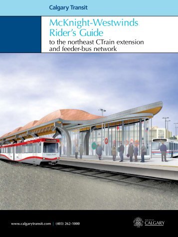 McKnight-Westwinds Rider's Guide - Calgary Transit