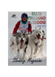 Clicca qui per leggere SLEDDOG MAGAZINE - CIS club italiano ...