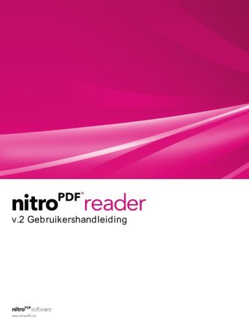 Nitro Reader 2 Gebruikershandleiding