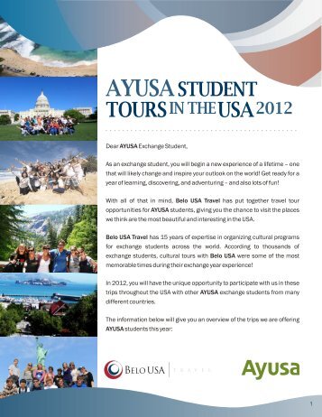 TOURS USA - Ayusa