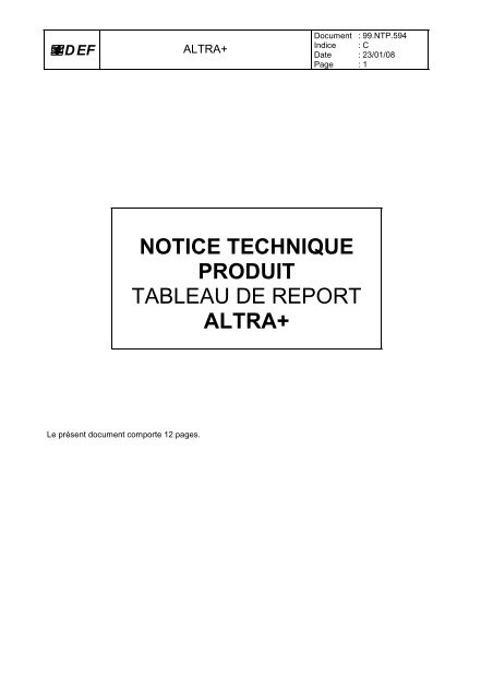 99NTP594c - Altra+ - DEF