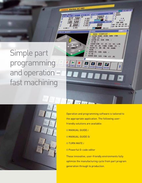 Series 0iand 0iMate- MODEL D - CNC Engineering, Inc.