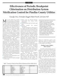 Effectiveness of Periodic Breakpoint Chlorination on Distribution ...