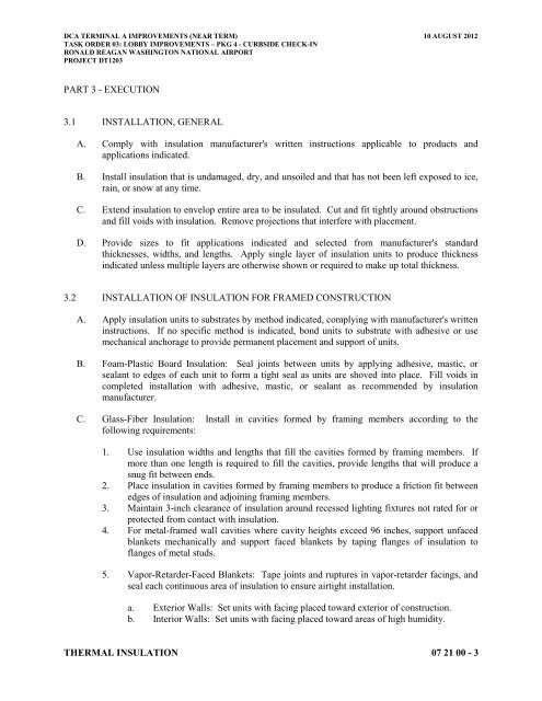 Attachment 1: Specifications - Metropolitan Washington Airports ...