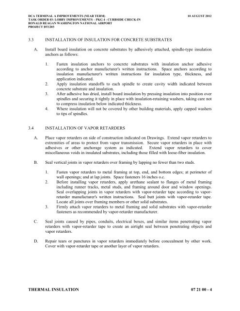 Attachment 1: Specifications - Metropolitan Washington Airports ...