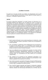 ACUERDO N° 001/2010 En sesión de 7 de enero de 2010, con ...