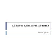 Kablosuz Kanallarda Kodlama.pdf - Hasan HÃ¼seyin BALIK