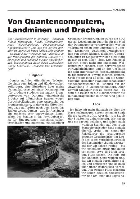 Von Quantencomputern, Landminen und Drachen ... - Impulsiv - TUM