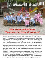 Dalla Scuola dell'Infanzia: Pinocchio e la fatica di crescere (Sr ...