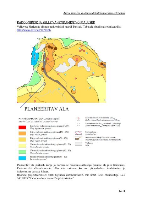 SELETUSKIRI SELETUSKIRJA SISUKORD