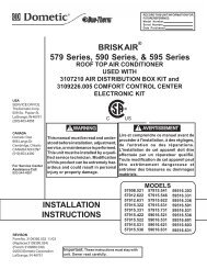 579, 590, and 595 Series Air Conditioner Installation Instructions For ...