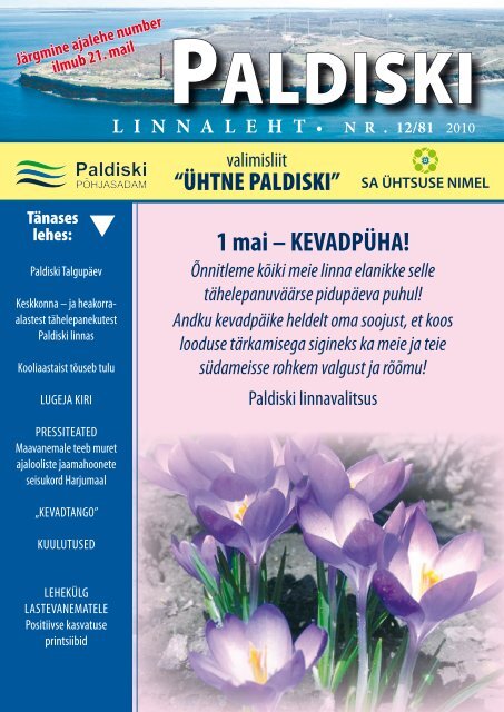 12/81 07.05.2010 - Paldiski Linnavalitsus