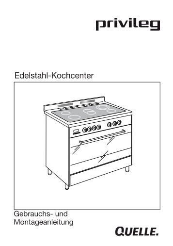 Edelstahl-Kochcenter - ELBA ||| Service