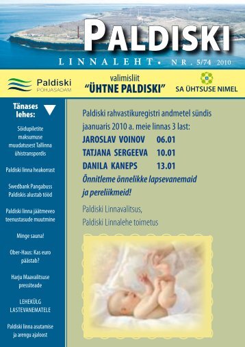 5/74 05.02.2010 - Paldiski Linnavalitsus