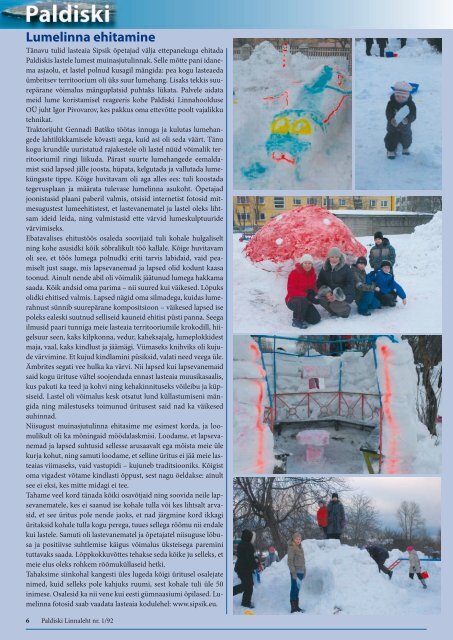 1/92 28.01.2011 - Paldiski Linnavalitsus