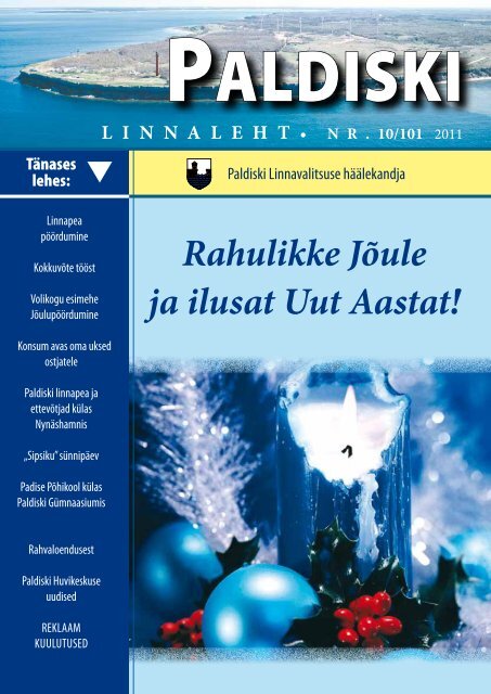 10/101 20.12.2011 - Paldiski Linnavalitsus