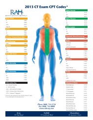 Memory Ct Code CPT Codes Cheat Sheet 07-23-2011