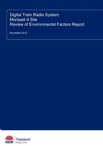 Review of Environmental Factors (pdf 2.9MB) - Transport for NSW ...