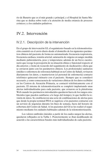 INTERVENCION DE TELEMONITORIZACION