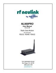 User Manual - RF Neulink