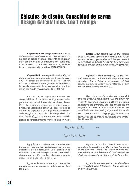 catalogo tecnico technical catalogue - Romani Components