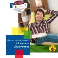 Serviceabonnement - GroenWest