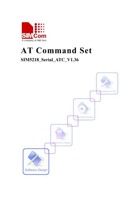 this SIM5218 AT command manual - Cooking Hacks