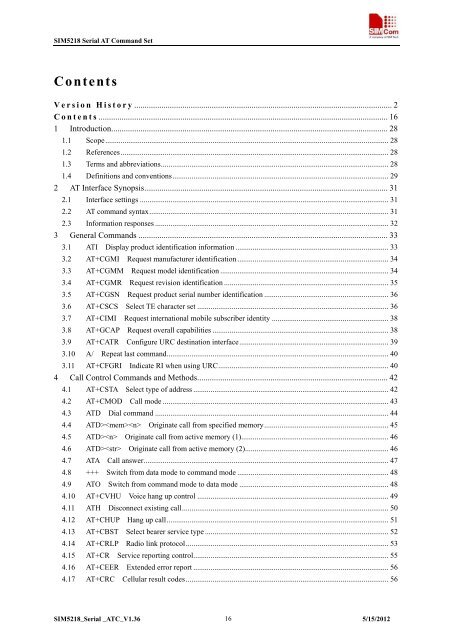 this SIM5218 AT command manual - Cooking Hacks