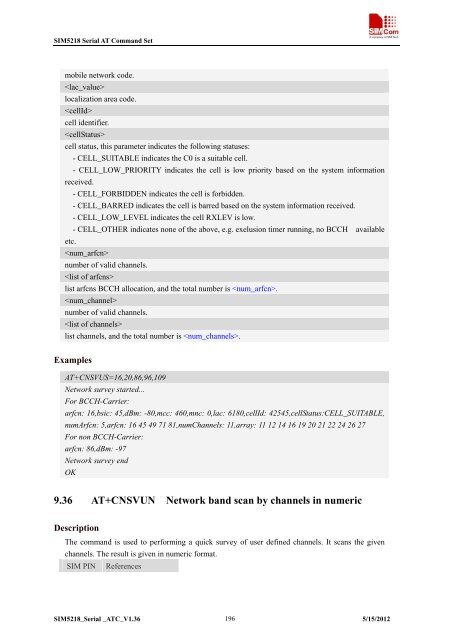 this SIM5218 AT command manual - Cooking Hacks