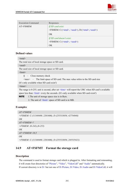 this SIM5218 AT command manual - Cooking Hacks