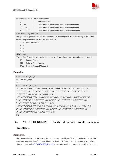 this SIM5218 AT command manual - Cooking Hacks