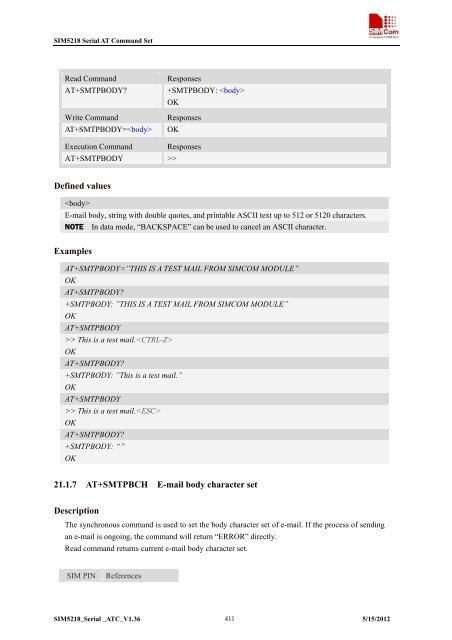 this SIM5218 AT command manual - Cooking Hacks