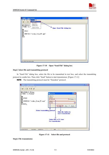 this SIM5218 AT command manual - Cooking Hacks