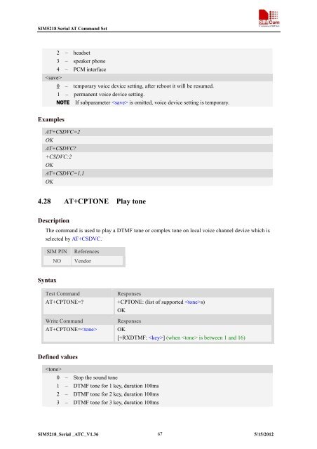 this SIM5218 AT command manual - Cooking Hacks