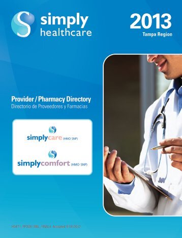 Tampa RGN ISNP DIR AUG 2013.pdf - Simply Healthcare Plans