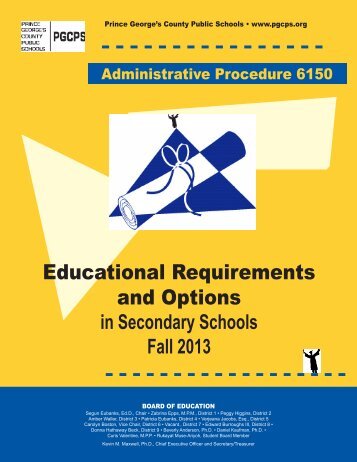 Administrative Procedure 6150 - Prince George's County Public ...