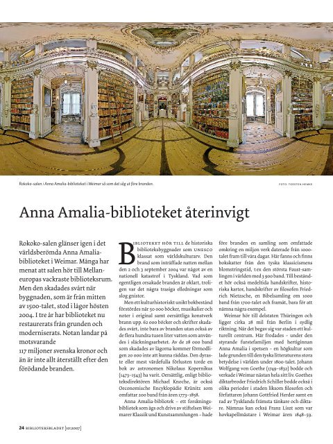 Tidningen som pdf-dokument - Svensk BiblioteksfÃ¶rening