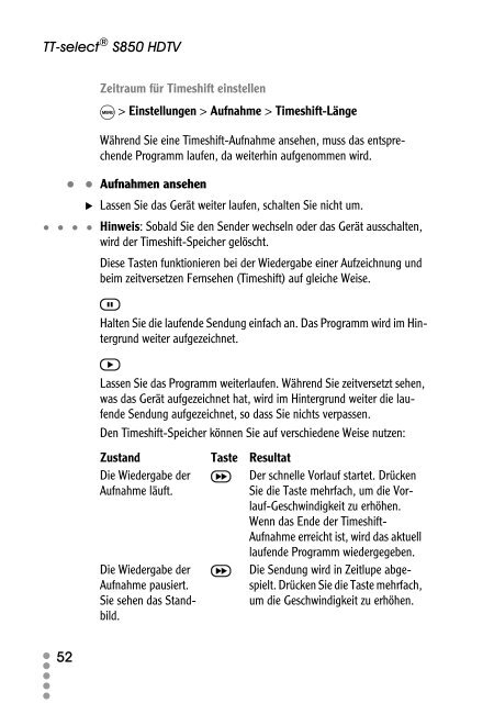 Bedienungsanleitung (PDF) - Technotrend GÃƒÂ–RLER