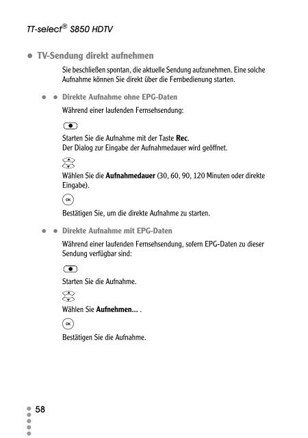 Bedienungsanleitung (PDF) - Technotrend GÃƒÂ–RLER