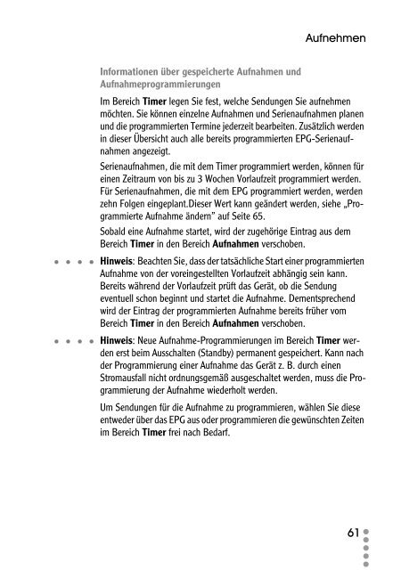 Bedienungsanleitung (PDF) - Technotrend GÃƒÂ–RLER